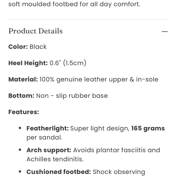 NWT Liberté Amalfi Black Leather Double-Strap Women's Slide Sandals - Picture 6 of 6